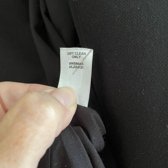 Trouve Black Open Front Oversized Blazer Suit Jacket Womens Size Medium‎ - Picture 9 of 11